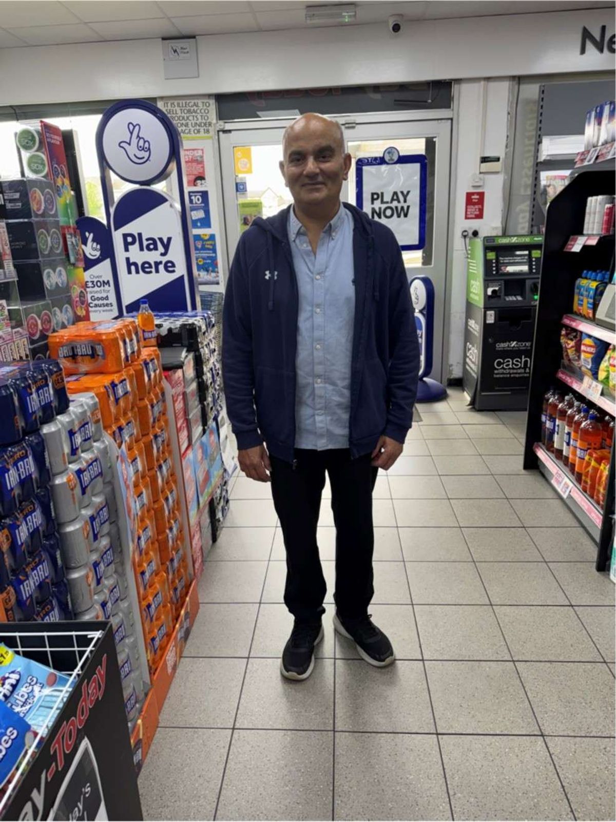 Naveed Amjed: Day Today Airdrie, Scotland