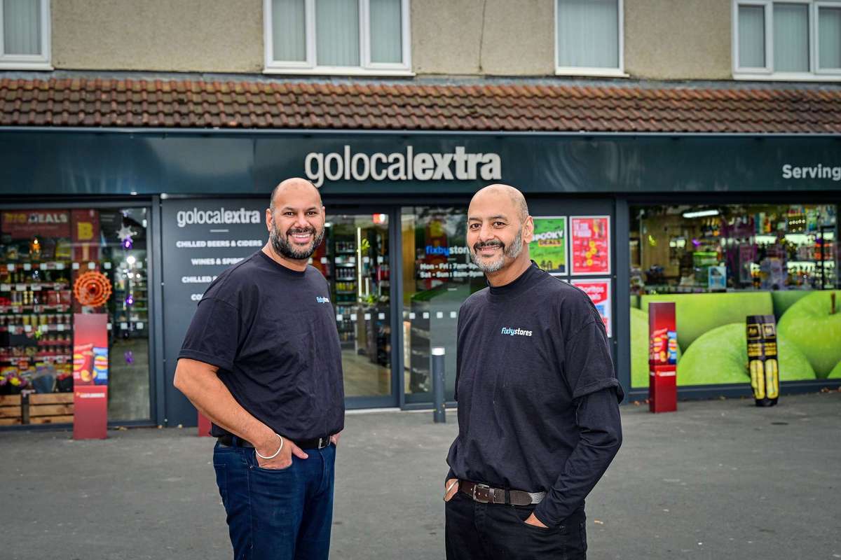 Navinder and Manjinder Uppal: Fixby Stores Go Local Extra, West Yorkshire