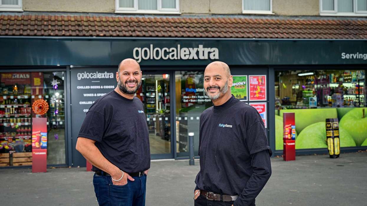 Navinder and Manjinder Uppal: Fixby Stores Go Local Extra, West Yorkshire