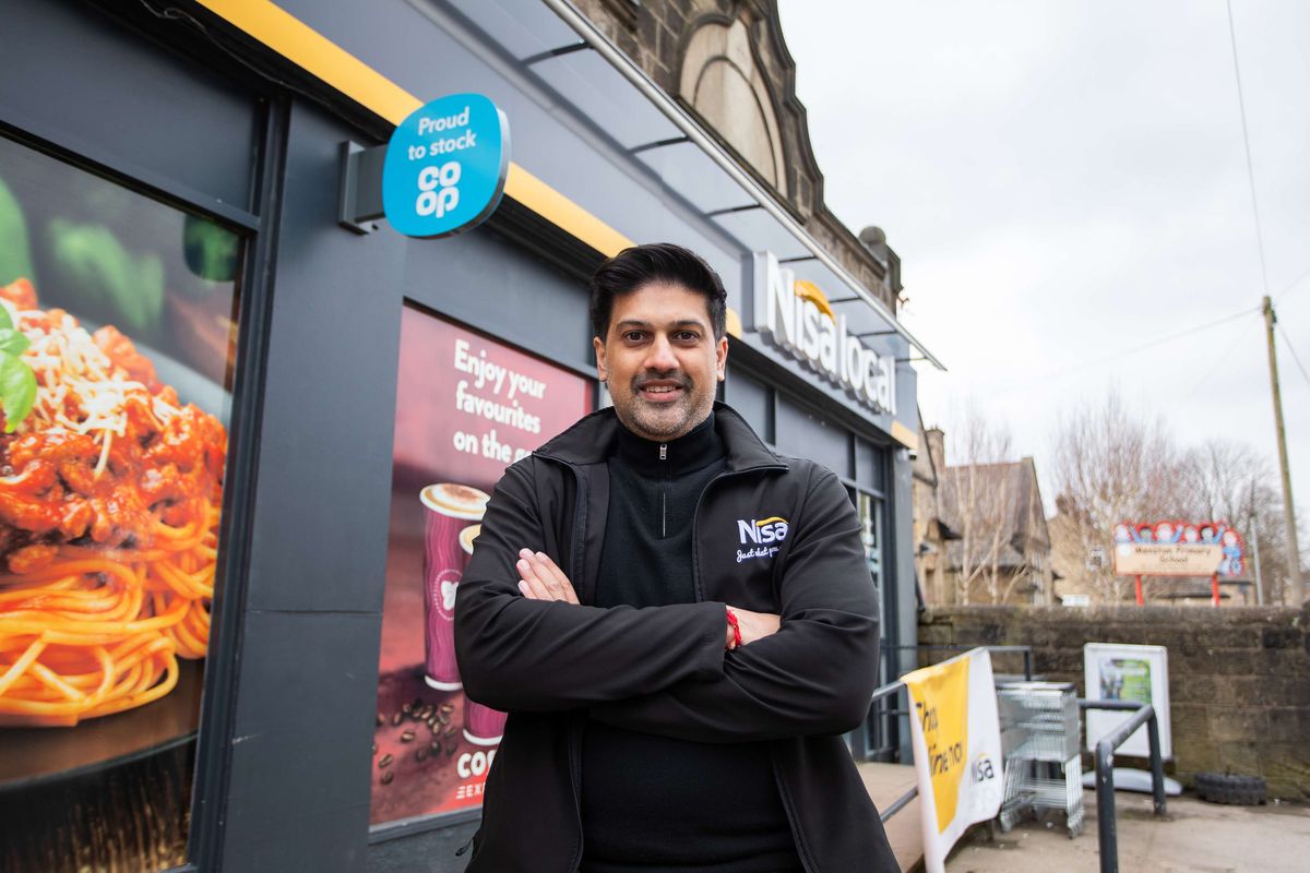 Neil Patel with NP Group stores, partnering with Co-op Wholesale