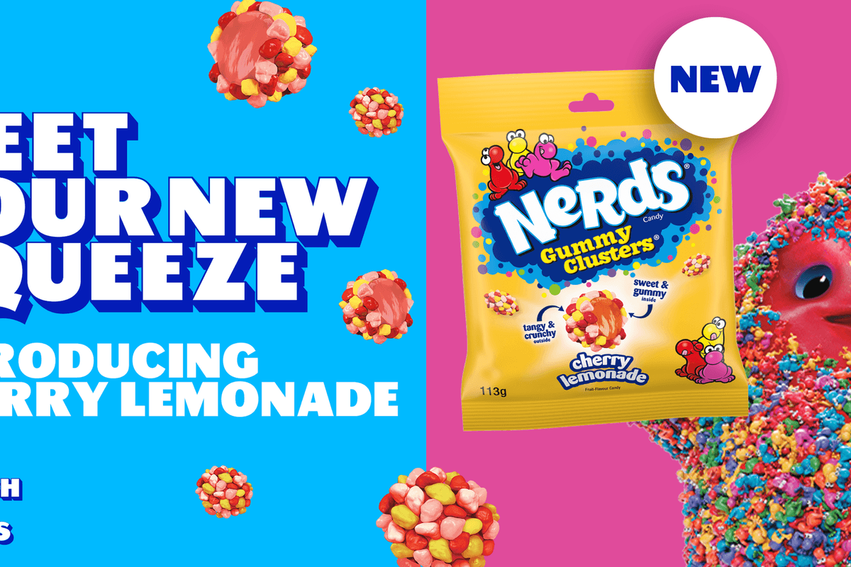 NERDS Launches Cherry Lemonade Clusters