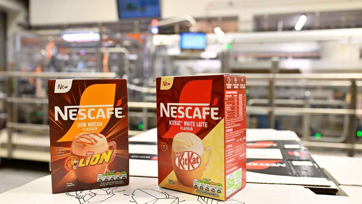 Nescafé KitKat White Flavour Latte and Nescafé Lion Flavour Mocha