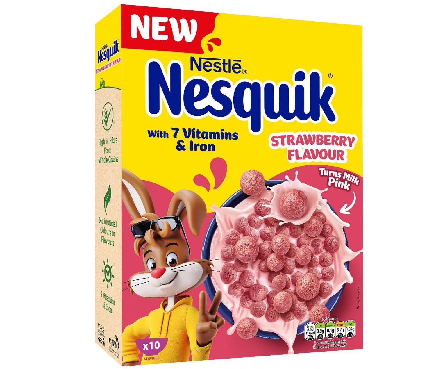 Nesquik Strawberry cereal
