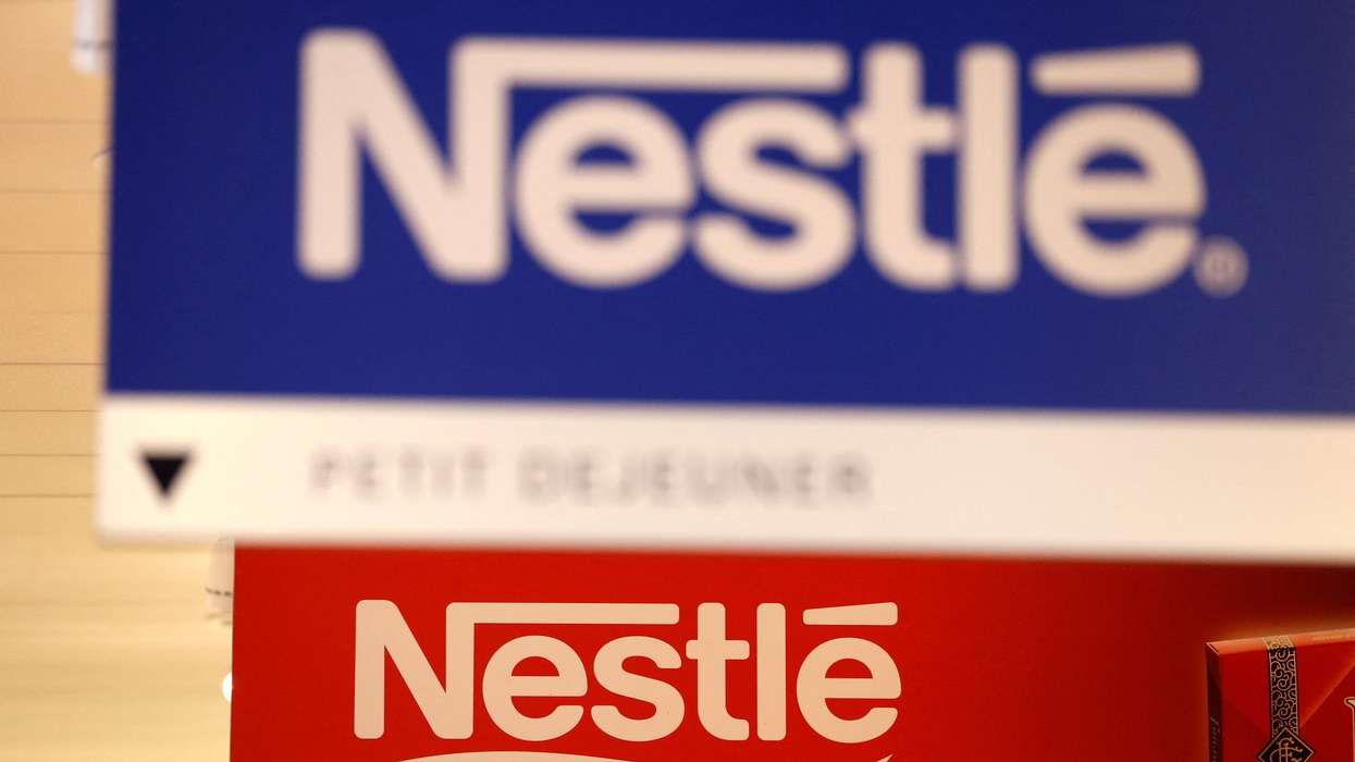 Nestle annual profit drops