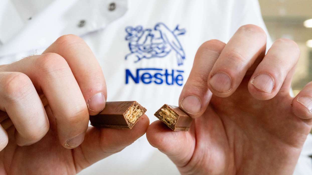 Nestlé KitKat with regeneratively farmed British wheat