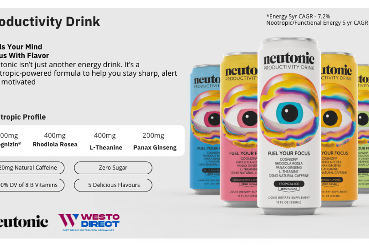 Neutonic Productivity Drink UK wholesale