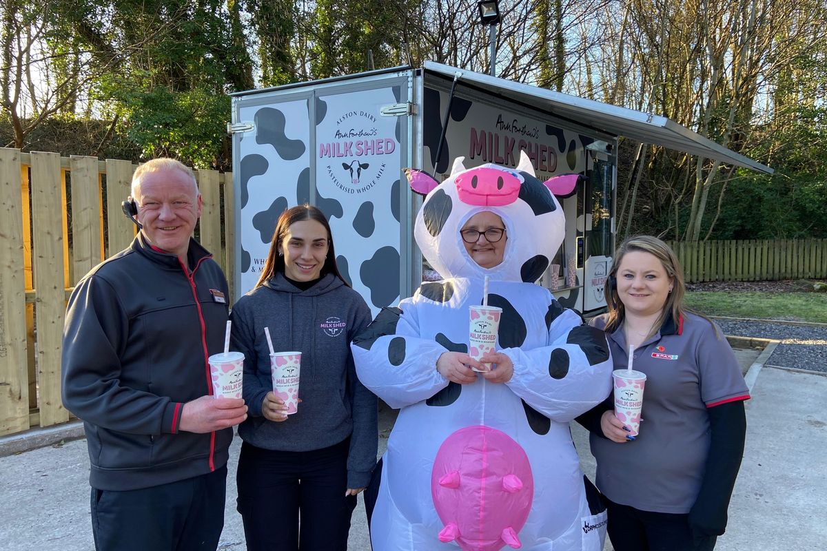 New Ann Forshaw’s Milk Shed launches at SPAR Derwent in Keswick