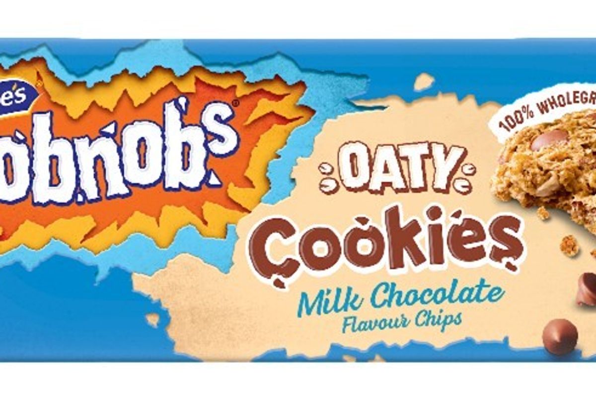 New McVitie’s Hobnobs Oaty Cookies with milk and dark chocolate flavour chips