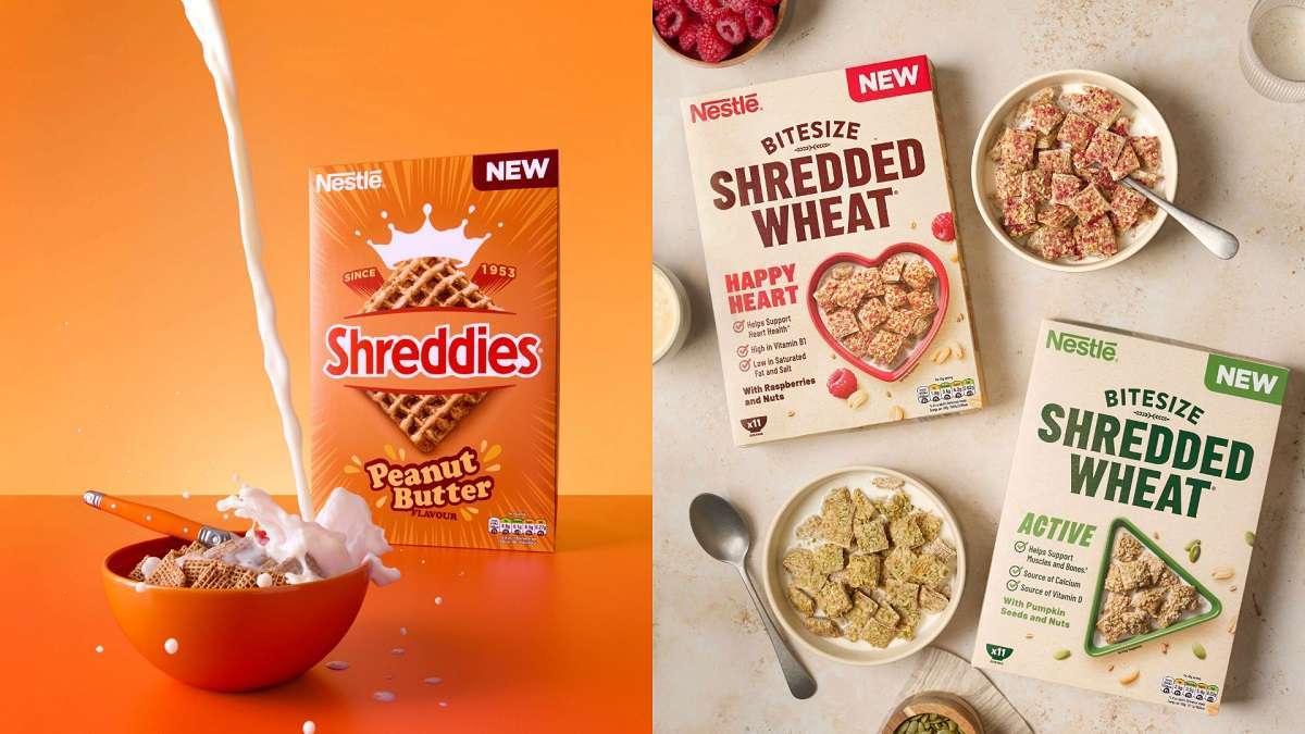 New Shreddies Peanut Butter Flavour and Shredded Wheat Benefits range