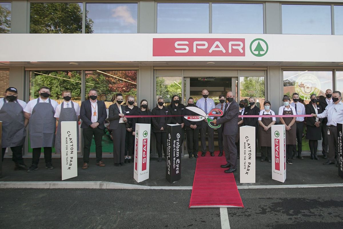 James Hall opens 150th SPAR store, in Wakefield