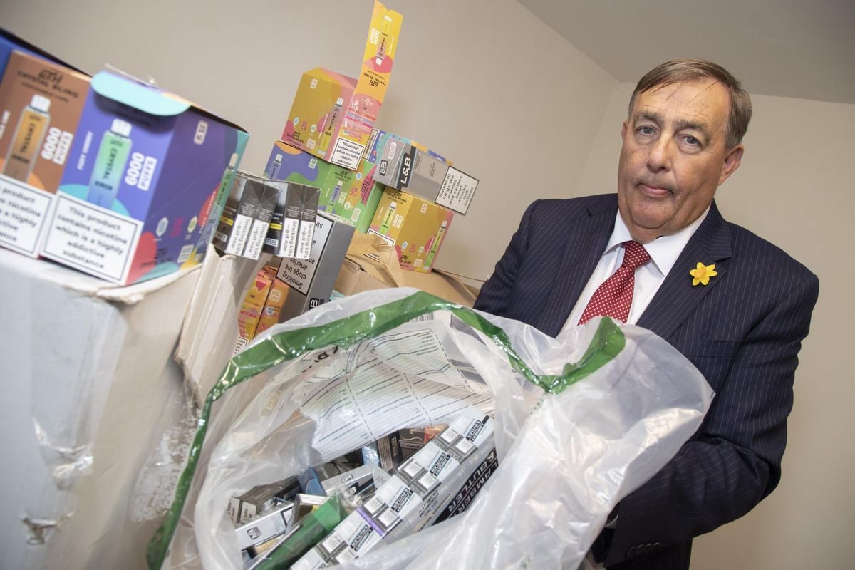 Huge haul of illegal tobacco, vapes worth £200,000 seized in Newcastle