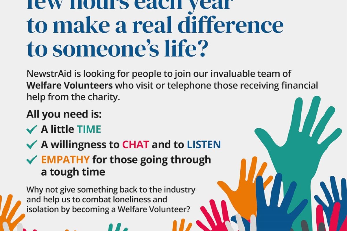 NewstrAid Welfare Volunteer engaging with community member at home