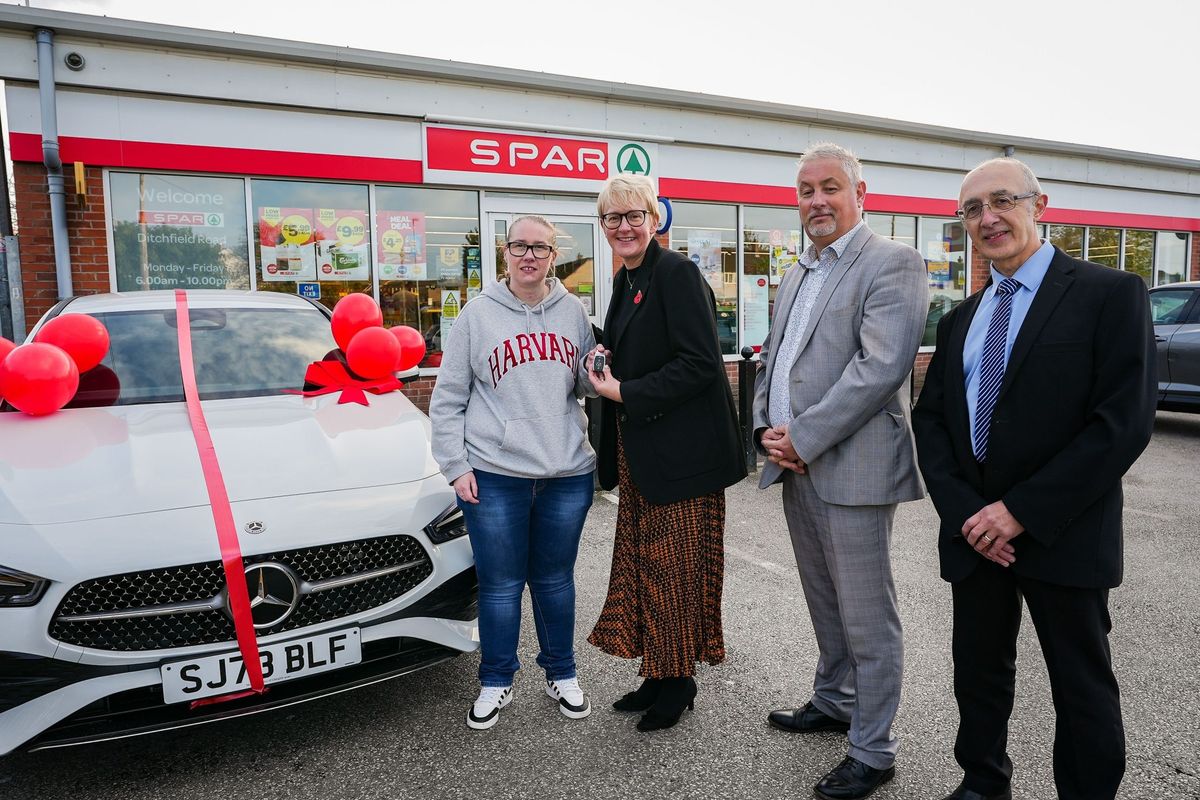 SPAR presents MrBeast Feastables campaign winners with grand prizes