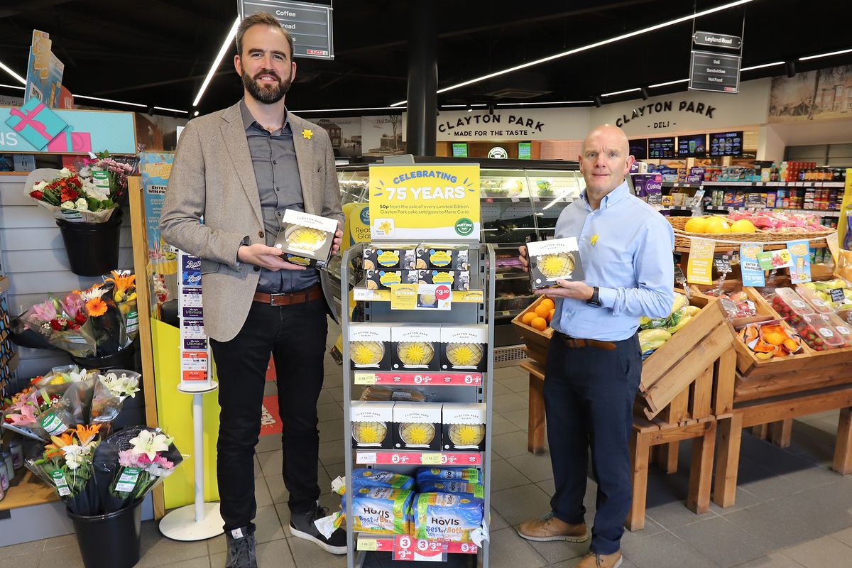 New Marie Curie celebration cake now available in SPAR stores