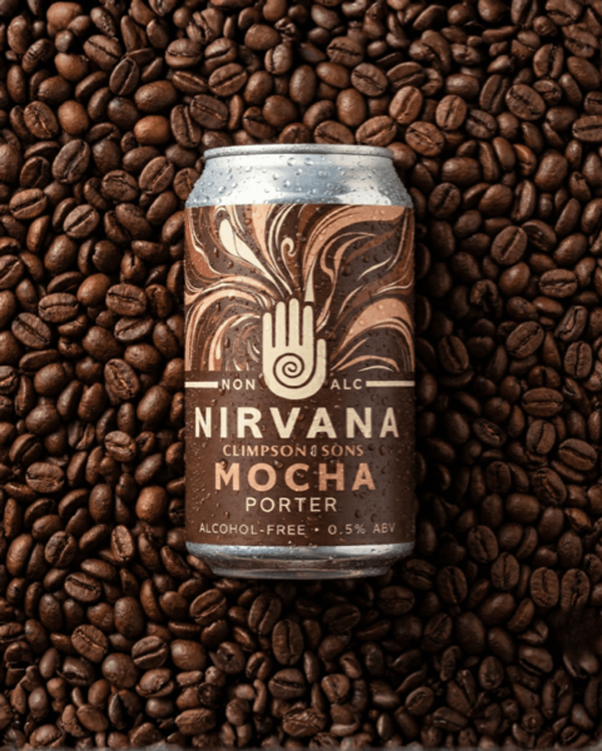 Nirvana alcohol-free Mocha Porter