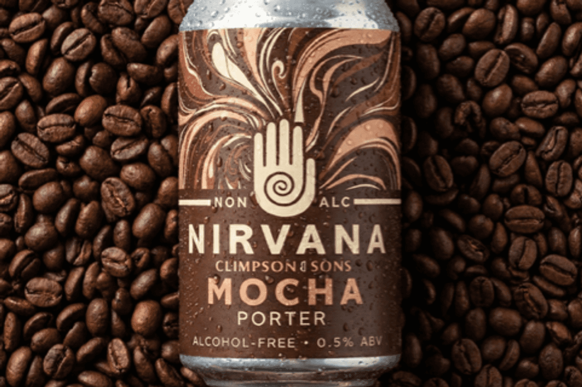 Nirvana alcohol-free Mocha Porter