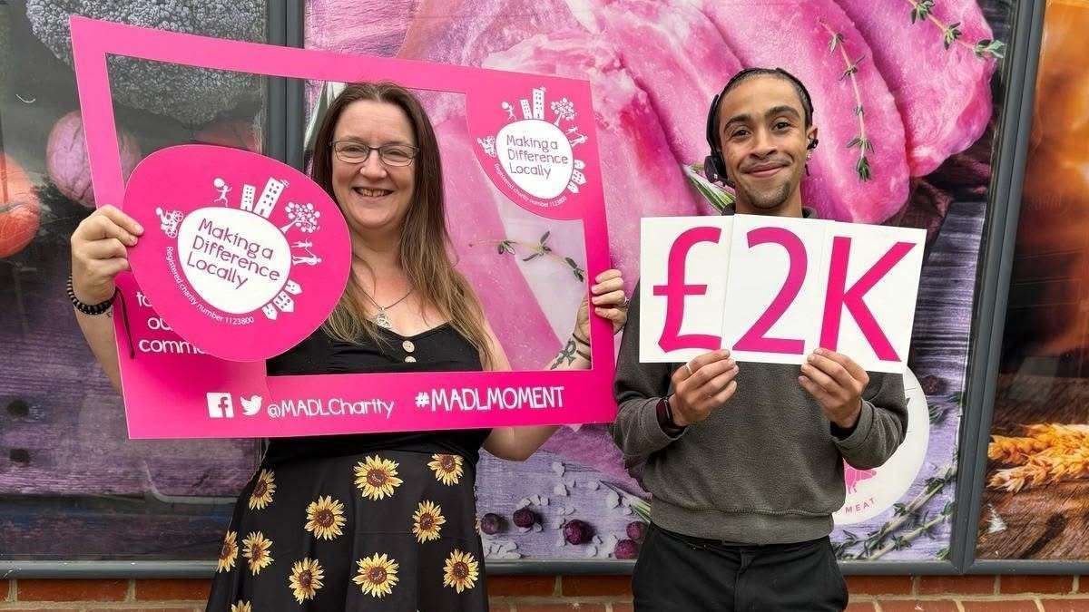 Nisa Local Otterbourne Donates £2,000 to Pavilion