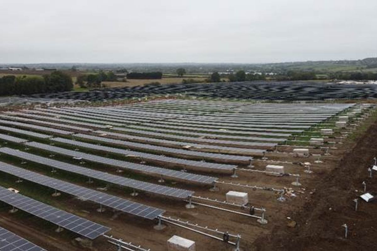 Three quarters of Britvic’s electricity needs now met by Northamptonshire solar farm
