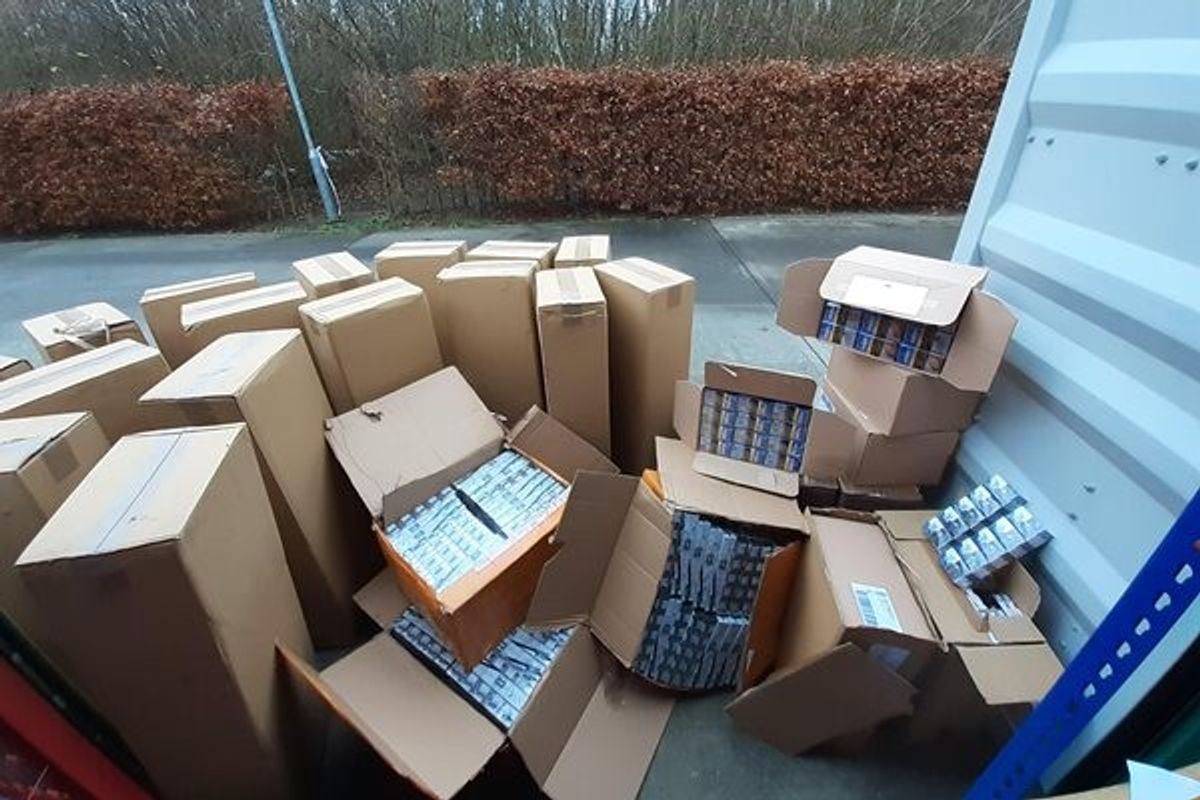 Northumberland Trading Standards seize substantial haul of illicit cigarettes and tobacco