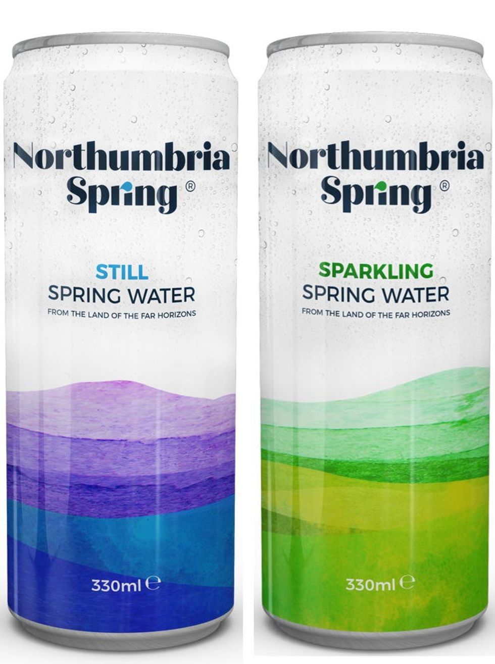 northumbria spring cans