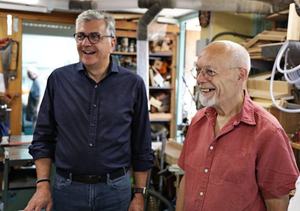 Nuno Teles and the Mens Shed Association 1