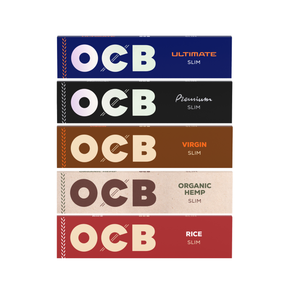 OCB cigarette papers rolls