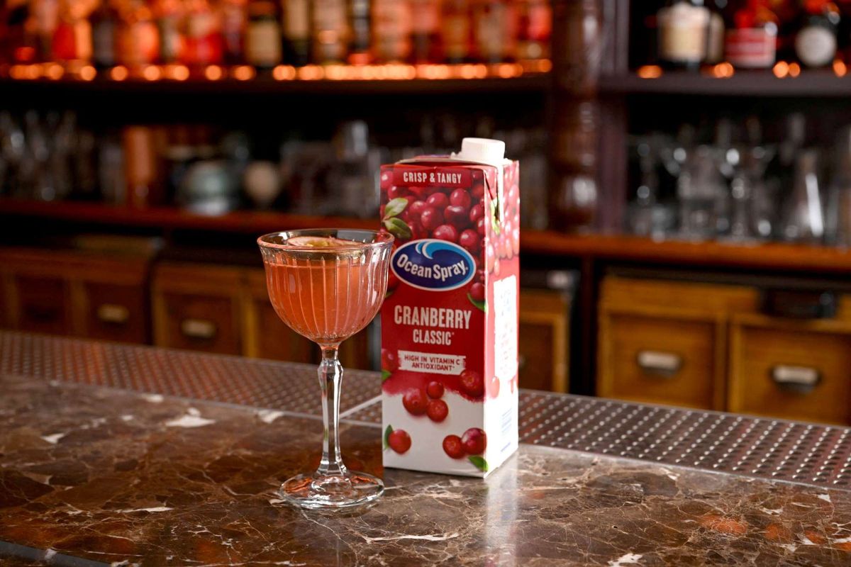 Ocean Spray Cosmopolitan cocktail mixer launch