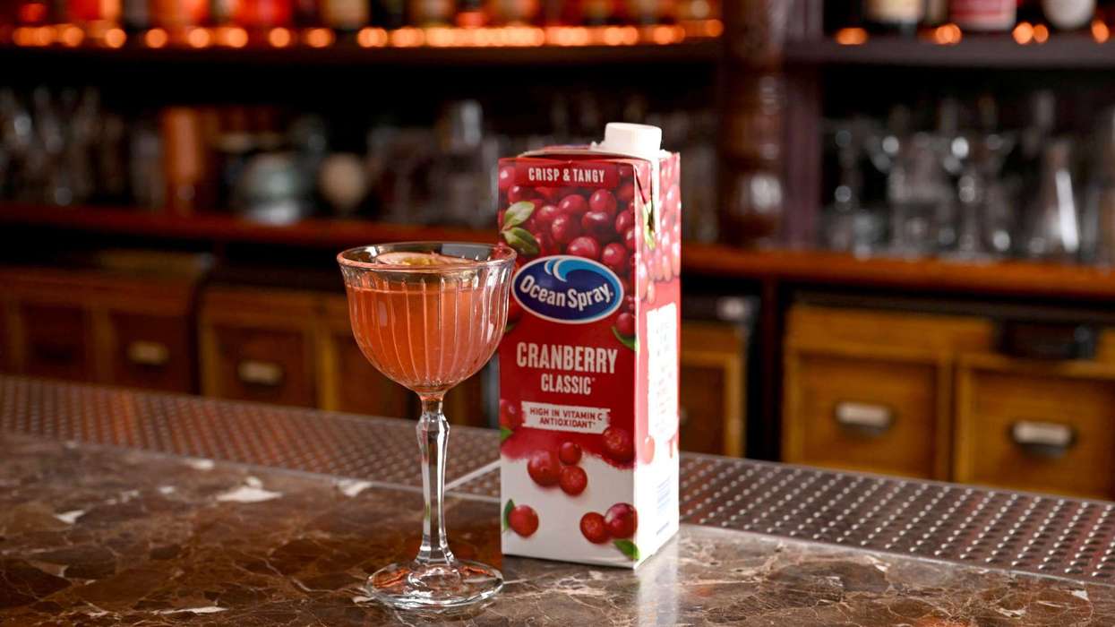 Ocean Spray Cosmopolitan cocktail mixer launch
