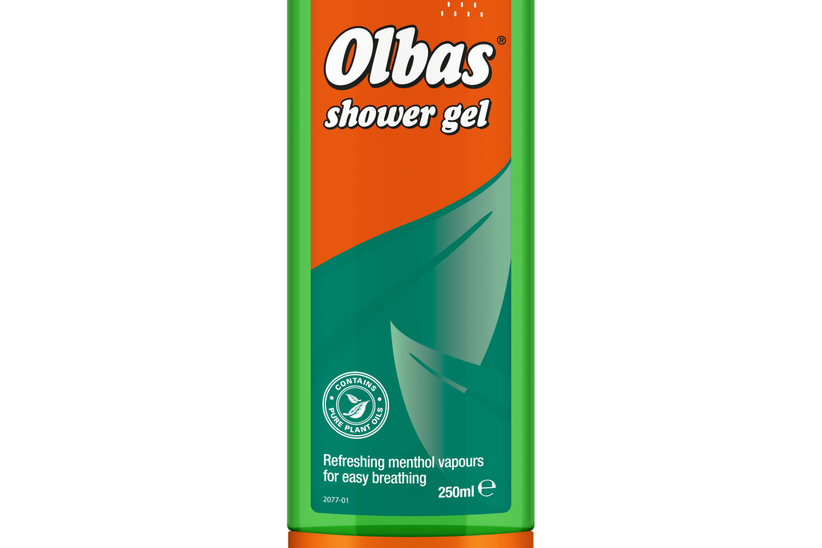 Olbas Shower Gel , Refreshing Mental vapours for easy breathing