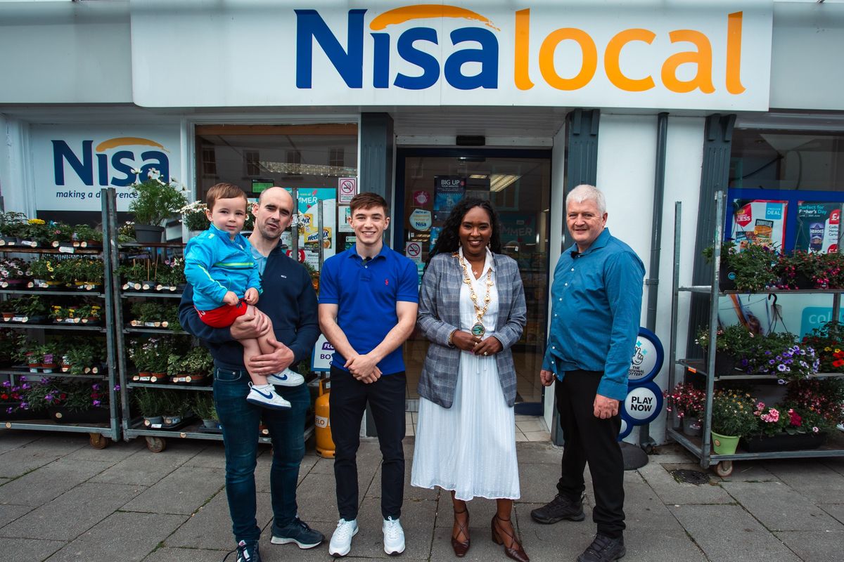 Northern Ireland Nisa Local retailer's son makes it to Olympics