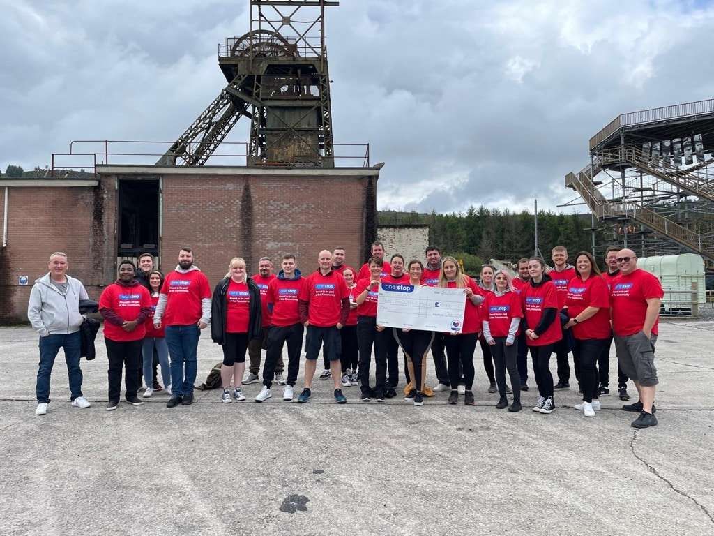 One Stop raises £200,000 for Tŷ Hafan children’s hospice