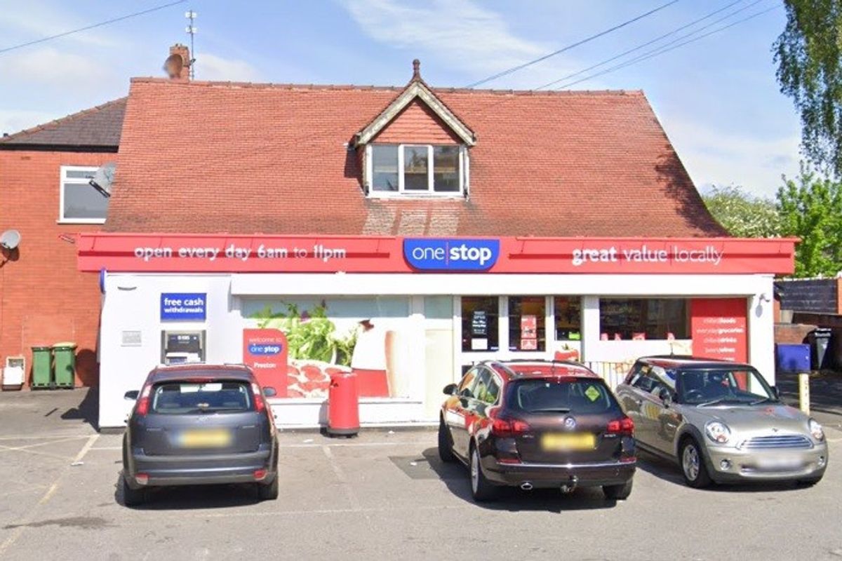 Preston shop staff threatened with meat cleaver