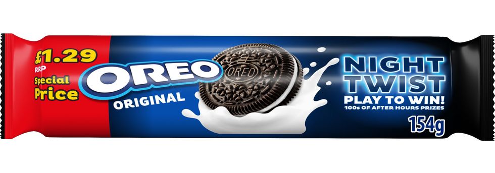 Oreo Original Night Twist play to win