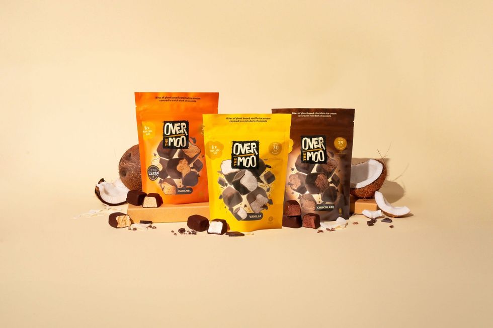 Over The Moo Plant-based Ice Cream Bites