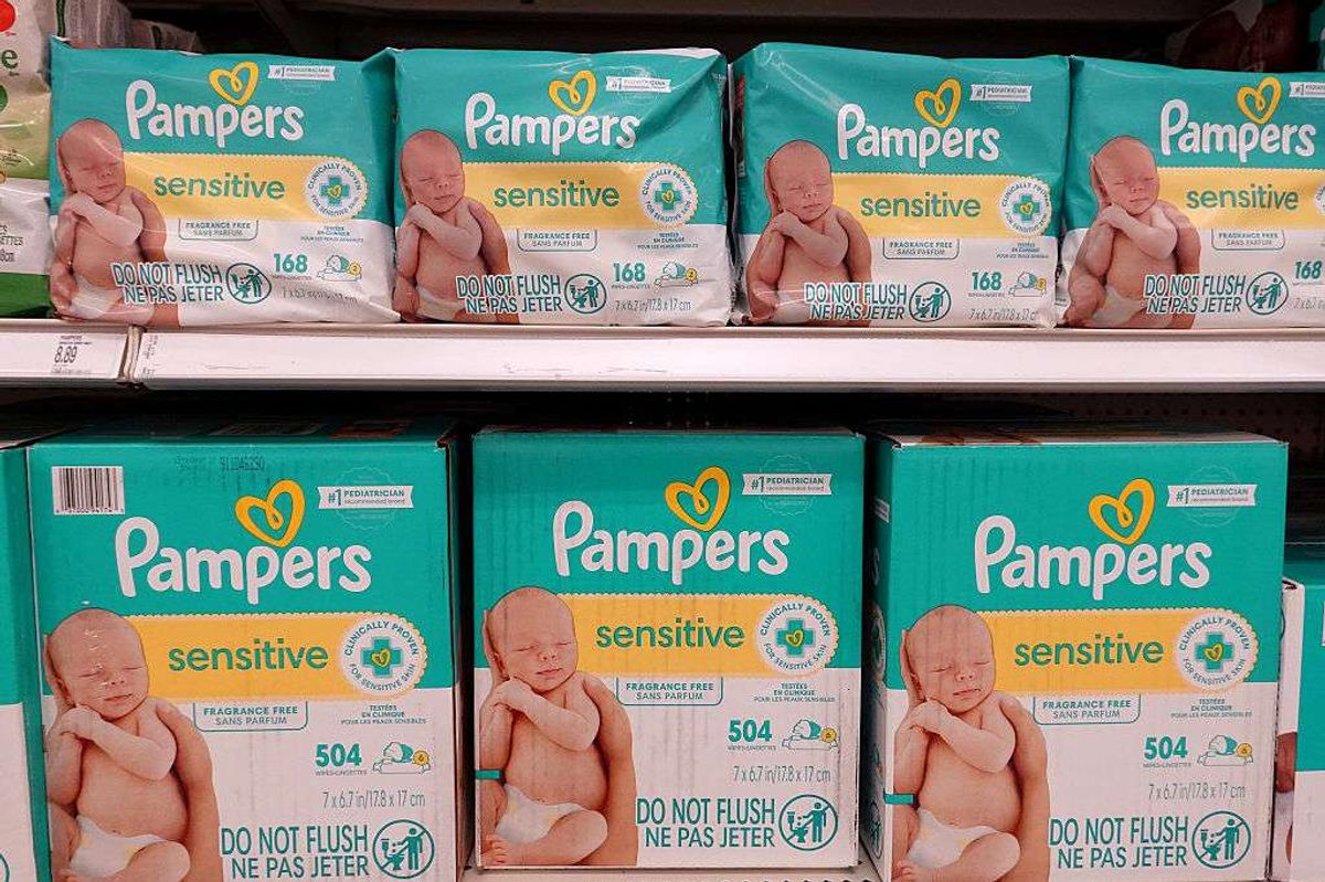 Pampers diapers