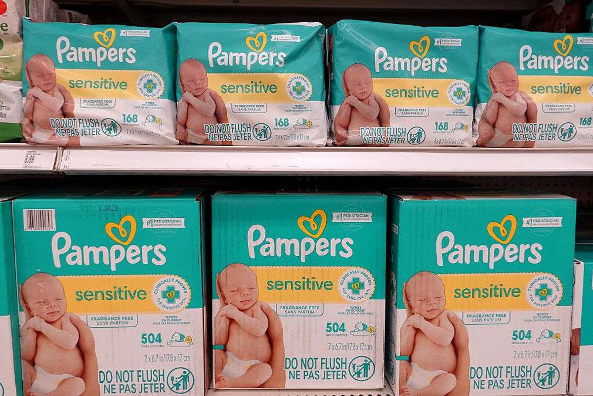 Pampers diapers