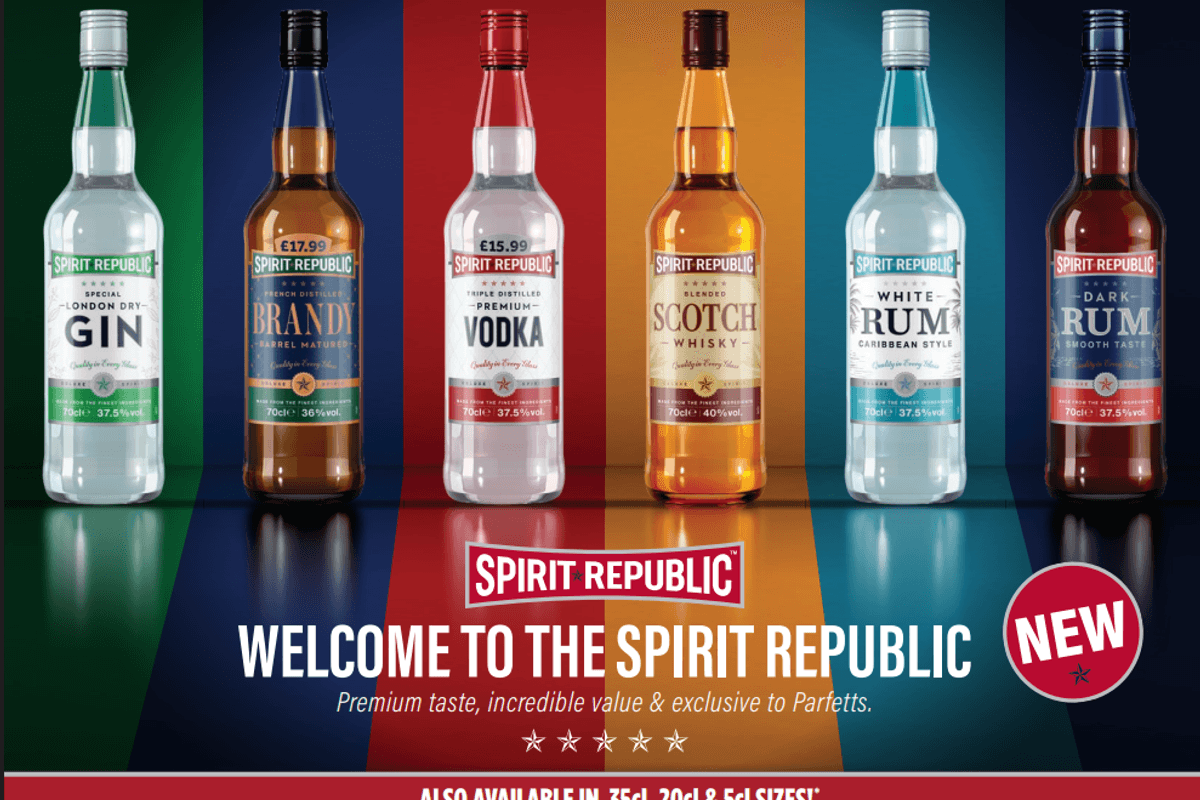 Parfetts Launches Own-Brand Spirits Range for Retailers