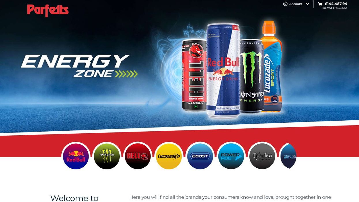 Parfetts Red Bull digital category zone