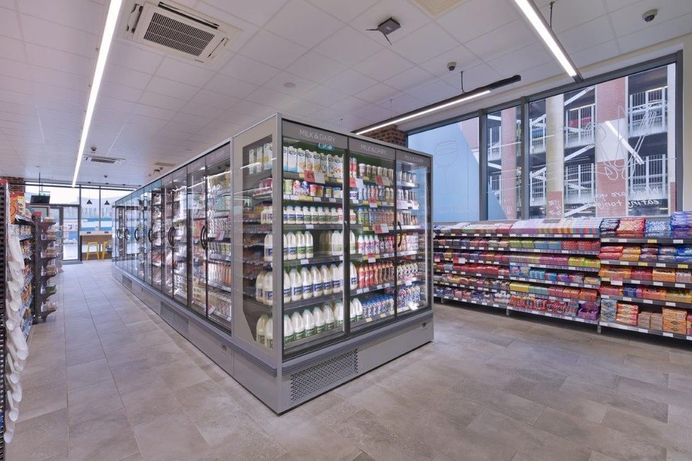Pastorfrigor refrigeration in SPAR Glasgow low res