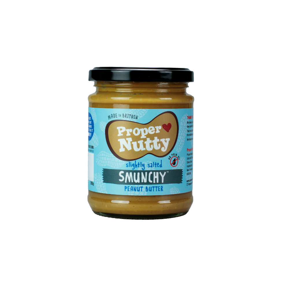 PE002 Proper Nutty Peanut Butter slightly salted 280g