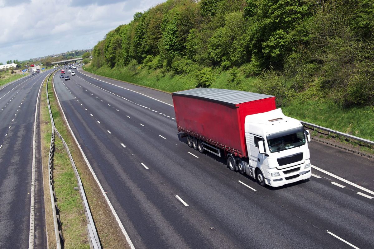 People trained to become HGV drivers