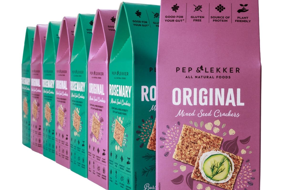 Pep & Lekker functional crackers