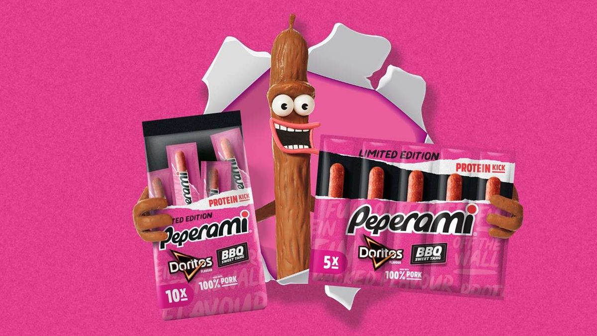 Peperami Doritos BBQ Sweet Tang