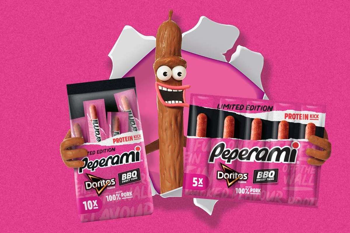 Peperami Doritos BBQ Sweet Tang