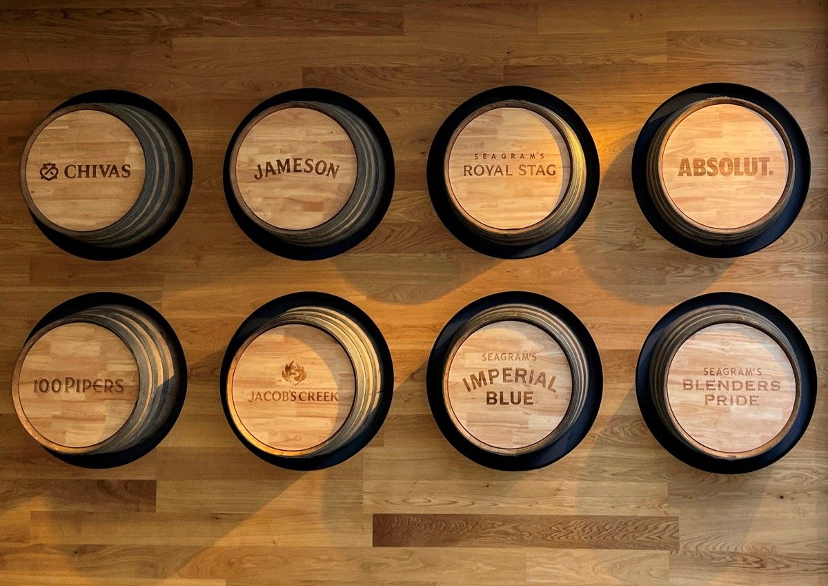 Pernod Ricard brands in India