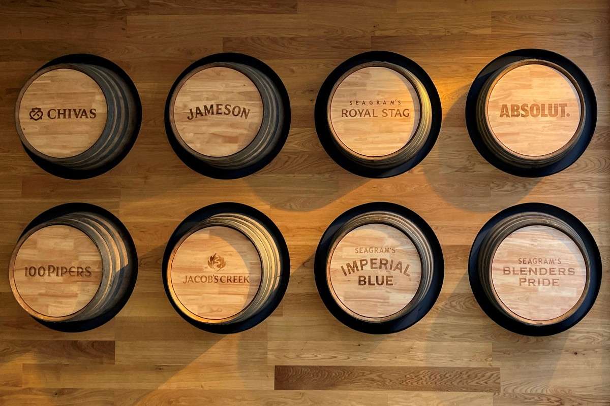 Pernod Ricard brands in India