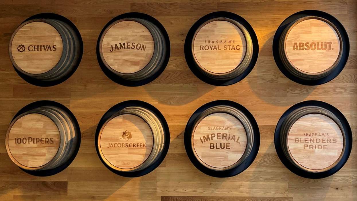 Pernod Ricard brands in India