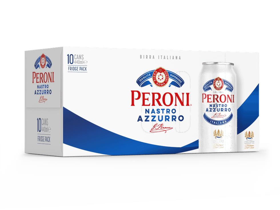 Peroni Asahi 440ml multipack launch UK