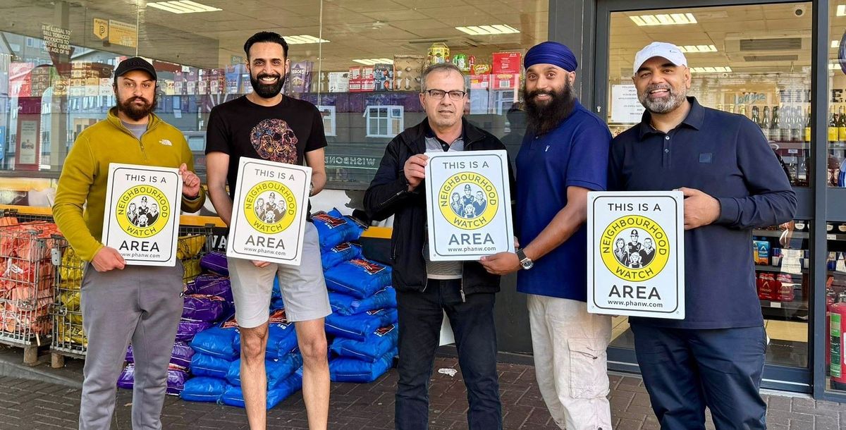 PHANW receiving £2,500 donation from Nisa Local Walsall for safety and wellbeing projects