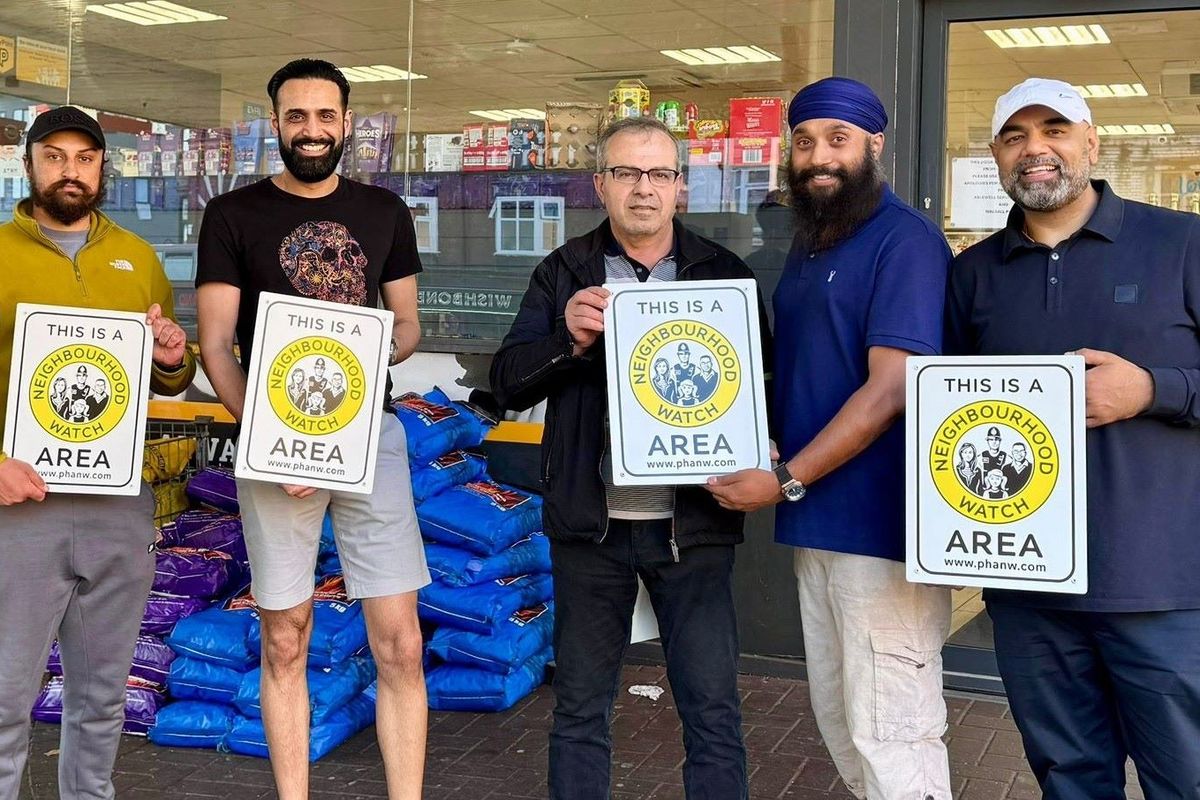 PHANW receiving £2,500 donation from Nisa Local Walsall for safety and wellbeing projects